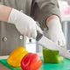 Noble White Powder-Free Disposable Latex 4.5 Mil for Foodservice - XL 1,000/Case