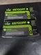 (2 boxes) Showa 9700Pf Disposable Gloves, 6Mil Palm, Nitrile