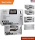 ForPro Disposable Nitrile Gloves, Chemical Resistant, Powder-Free, Latex-Free...