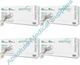 *4-Pack* Ansell MicroTouch Plus 100 Powder-Free Latex Exam Gloves Medium 6016002