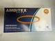 Ambitex V5221W Series Powder Free White Vinyl Gloves Medium 3 Boxes (300 Count)