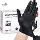 Vinyl Synthetic Exam Gloves, 4 Mil, Latex Free Disposable Gloves for Medical, Co