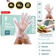Disposable Poly Gloves for Food Prep, Cooking & Food Service &ndash; Clear Plastic,...