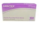 Ambitex VLG200 Series Powder Free Clear Vinyl Gloves, Large, 100/Box