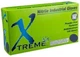 Ammex AMXX346100 Ammex X3 Xtreme Blue Nitrile Glove, Latex Free, Disposable, Pow