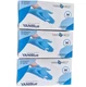 3 YANIBlue Salon/Examination Essentials Blue Nitrile Gloves, 100 a Box-Medium.