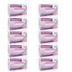 Shamrock Powder Free Textured Latex Gloves-Size Medium Case pack of 1000 Gloves