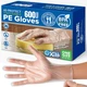 Disposable Food Service Gloves 600 Pack &ndash; Food Safe, BPA & Latex-Free HDPE &ndash; Foo