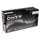 Microflex N642 ONYX Black Nitrile Examination Gloves, Box of 100, Size Medium