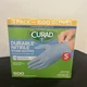 CURAD Durable, Nitrile Exam Gloves - Small, 3 Packs of 200 Each chemical resista