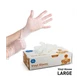 MedPride Vinyl Gloves Powder-Free Non Sterile Large 100 ct MPR-11005