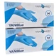 2 YANIBlue Salon/Examination Essentials Blue Nitrile Gloves, 100 a Box-Medium.