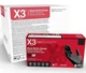 AMMEX X3 Nitrile Gloves BX344100 Medium - 1000 Count (/GM3-4070-BX344100-NIB)