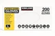 Kirkland Signature Nitrile  Exam Gloves 200-count. Size-Large