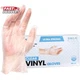 Forpro Disposable Vinyl Gloves, Clear, Industrial Grade, Powder-Free, Latex-Free
