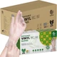 Disposable Vinyl Gloves, Food Safe, Latex-Free Powder-Free Clear Plastic Glov...