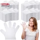 Hoolerry 2000 Pcs Disposable Plastic Gloves for Cooking Food Prep Clear Service