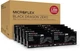 Microflex Black Dragon Zero BD-100N 5mil Disposable Nitrile Gloves w/ Textured