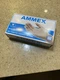 Disposable Nitrile Vinyl Gloves, Size M - Box of 100 - White - Exp. 12.20.2024