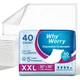 Whyworry Extra Large Disposable Bed Pads 30 X 36 Super Absorbent Leakproof