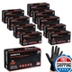 Arkeva Black Nitrile Disposable Gloves 6 Mil. Chemical Resistance