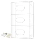 Storage Standard Triple Glove Box Holder Wall Mount Glove Dispenser - Disposa...