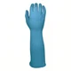 Showa 887M Disposable Gloves, 6 Mil Palm, Nitrile, Powder-Free, 50 Pk, Blue, M