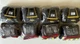 Ansell Ringers R-840 Black Impact Resistant Gloves Size 7 Lot of 8 Pairs NIP