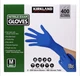 Kirkland Signature Nitrile Exam Gloves, (Size Medium) 400 Count USA