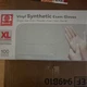 Basic Vinyl Synthetic Exam Gloves Powder-Free Extra Large 100 Count