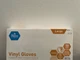 MedPride General Purpose -Free Vinyl Gloves, large, 100 Count 3 BOXES LEFT