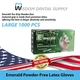 SALE! 1000 PCS Emerald Powder-Free Latex Tex-Grip Exam Gloves - LARGE
