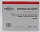 FINITEX - Black Nitrile Disposable Gloves Size Large 60153 Case of 1000