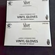 2 Boxes Silver Source Disposable Vinyl Gloves Powder Free 100 per Box L Size