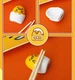 Gudetama Ceramic Chopsticks Holder 2"