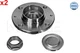 MEYLE x2 Wheel Hub Rear Axle For CITROEN Berlingo PEUGEOT 406 93-15 3748.43