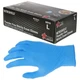 MCR Safety 6010 NitriShield&trade; 4 mil Blue Disposable Powder-Free, Textured Grip
