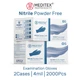 MEDITEX&reg; Exam/Medical Nitrile Gloves Dark Blue Powder-Free 4mil 2000PCS
