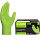 Gloveworks 8 mil Disposable HD Nitrile Gloves, Pack of 100, XXLarge, Green