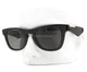 Burberry Sunglasses B 4426 3001/87 Polished Black Dark Gray Pale Gold with Case