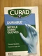 Curad Nitrile Exam Gloves, Durable, Powder Free, 1 Box (100 Count), Blue (6a)