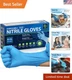 Durable 100 Count Food Grade Disposable Gloves - Waterproof & Chemical Resistant