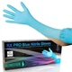 RAXWELL INDUSTRIES LLC RX PRO BLUE NITRILE GLOVES 8.5 MIL EXT. CUFF 50CT/BOX XXL