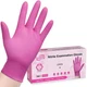 Powder-Free Nitrile Gloves Medium 100ct Box - 3-mil Disposable Latex-Free for...