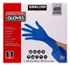 Kirkland Signature Latex-Free Nitrile Exam Gloves, Size S - 400 Count