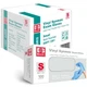 Vinyl Exam Gloves Latex Free Powder Small 1000 Count Blue INTCO BMPF-3001 Basic