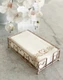 Rose Gold Loving Heart Elegant Sturdy Guest Napkin Holder | Disposable Hand T...
