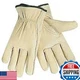 Toledano Industries Medium Work Gloves 12 Pair Durable Cowhide Leather For