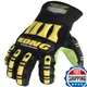 Ironclad Sdx2Wc-07-Xxxl Safety Impact Gloves Xxx-Large Black/Yellow/Green