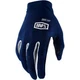 100% Sling MX Gloves for Offroad Motocross - Navy Blue - Men's Size Medium